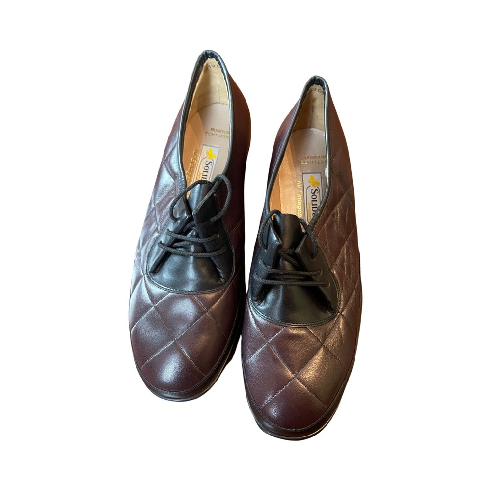 SOLIDUS ladies wedges shoes leather made in Germany